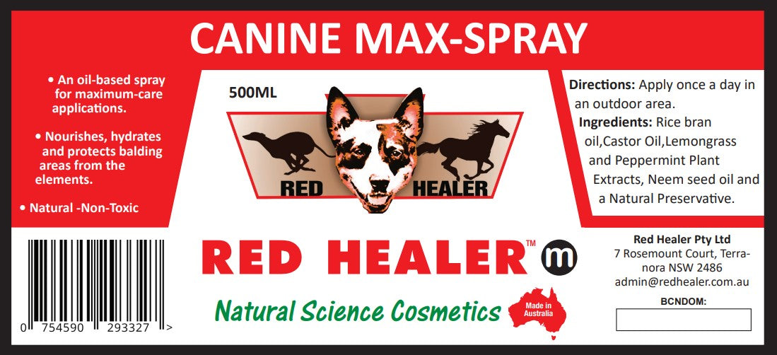 Canine Max Spray